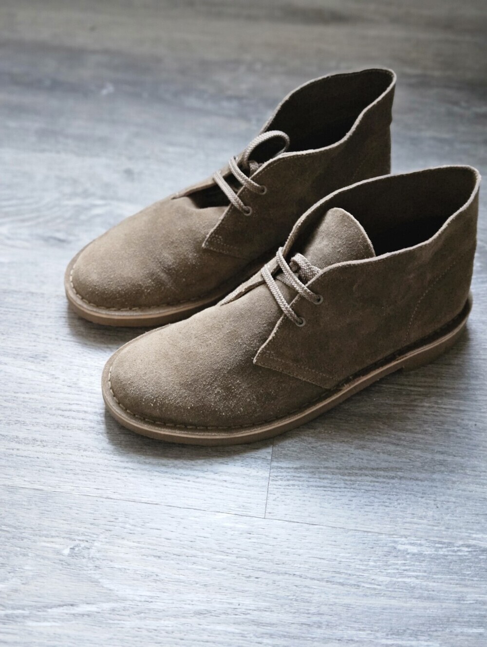 Clarks Bushacre 3 Suede Boots Mens 10M - Picture 4 of 7